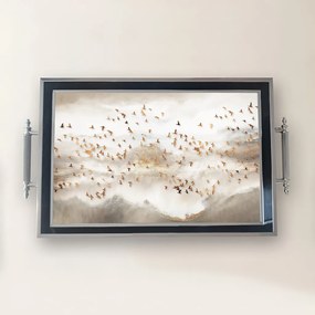 Üveg tálca, 38×24 cm – TPG9844