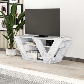 TV szekrény Pipralla - Carrara Marble