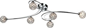 Dar Lighting CIRCA CIR6450 Plafonlámpa 6x40W/G9 IP20