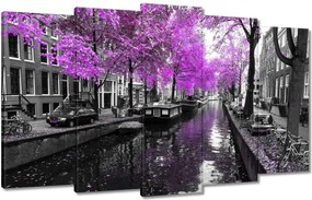 Festmények 100x60 Holland tájkép Folyó