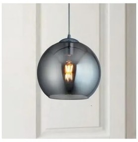 Searchlight - Csillár zsinóron BALL 1xE27/60W/230V fekete