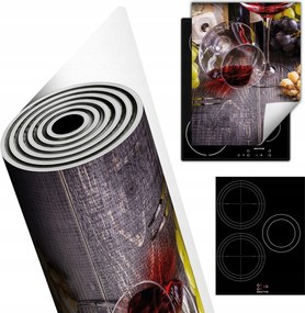 Tűzhelyvédő Szőnyeg Asztali Dekoráció 40x52 Bor fa