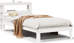 vidaXL fehér ágykeret fejtámlával matrac nélkül 90x190 cm