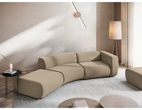 Bézs bársony heverő (bal oldali) Ekahi – Makamii