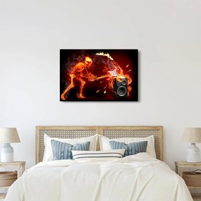 Kép - Zene a lángokban (90x60 cm)