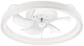 LED Mennyezeti lámpa ventilátorral FARGO LED/37W/230V fehér + távirányító