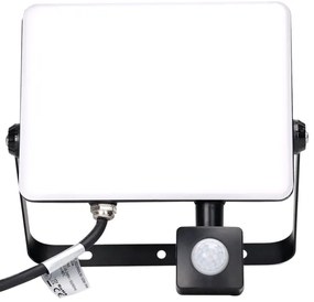 Aigostar - LEDReflektor érzékelővel LED/50W/230V 6500K IP65 fekete