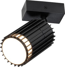 Design kültéri mennyezeti reflektor fekete IP44 - Boris