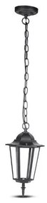 Kültéri csillár láncon 1xE27/40W/230V IP44 fekete