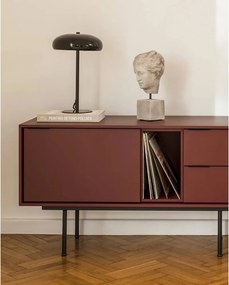 Borvörös TV-állvány 189x61x42 cm Mod – noo.ma