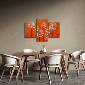 Kép - Narancssárga erdő (90x60 cm)
