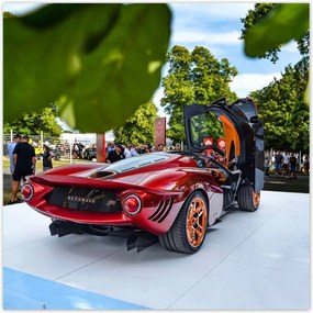 Poszterek 140x140 Detomaso Autó