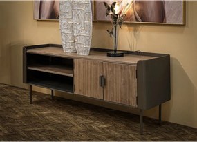 Barna jegenyefenyő TV-állvány 150x58 cm Toronto – Mauro Ferretti