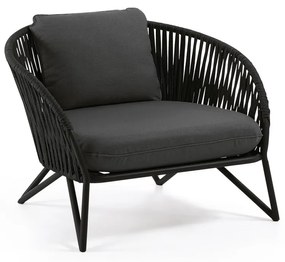Branzie fekete kerti fotel - Kave Home