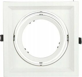 Süllyesztett spot lámpatest állítható fehér négyzet V-tac