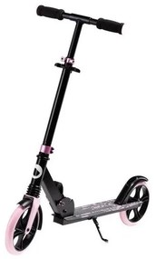 Lionelo - Gyermek roller LUCA fekete/rózsaszín 5903771707626