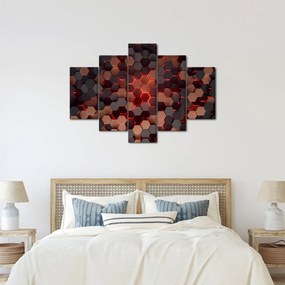 Kép - Futurisztikus absztrakció (150x105 cm)