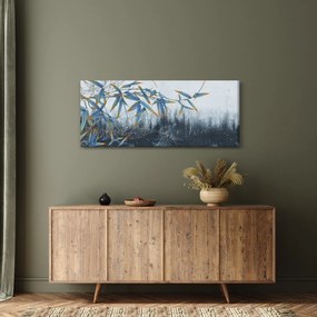 Kép - bambusz a falon (120x50 cm)