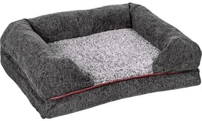 Kutyafekhely S sötét szürke  63 x 50 x 21 cm