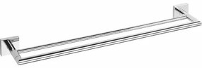 SAPHO XQ404 X-Square kéztörlő tartó dupla 65 cm,ezüst