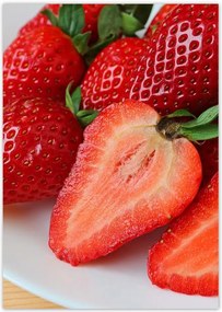 Poszterek A4 Pion Friss eper Kert