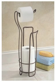 Bronzszínű acél WC-papír tartó, 62,5 cm - InterDesign
