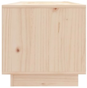 vidaXL tömör fenyőfa TV-szekrény 90x35x35 cm