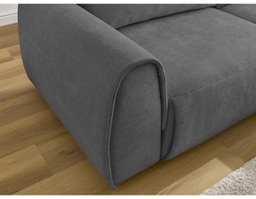 Szürke sarokkanapé Aden – Bobochic Paris