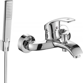 Mexen Fabia R72 fürdőkád csaptelep zuhanykészlettel, króm - 74653R72-00