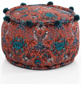Piros puff Raja – Tomasucci