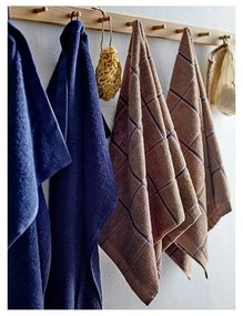 Sötétkék frottír pamut törölköző 50x100 cm Comfort – Södahl