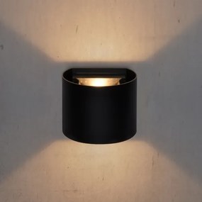 Brilagi - LED Kültéri fali lámpa RONDO LED/6W/230V IP54