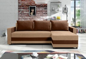 MALPA sarok ülőgarnitúra, 233x81x140, alova 07/alova 67, jobb