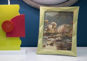 Zöld képkeret 26,8x2,5x31,5 (belső kép mérete 20x25) cm