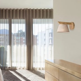 Fali lámpa ANTONIO 1xE14/40W/230V tölgy