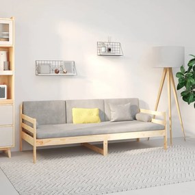 tömör fenyőfa kanapéágy matrac nélkül 90 x 190 cm