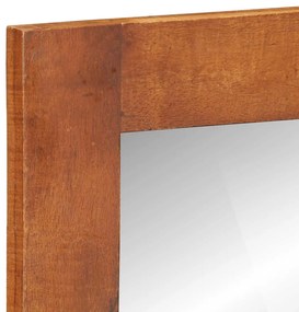 fali tükör fiókokkal 60x33x90 cm tömör fa akácfa