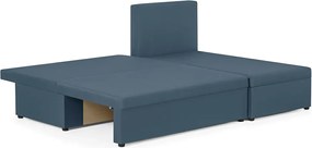 TOMI Háromszemélyes kinyitható sarokkanapé Krém