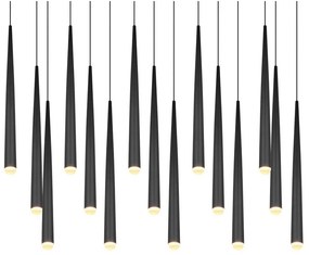 Fekete LED függőlámpa Cala – Trio Select