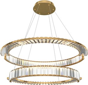 Maytoni KRONE P097PL-L90G4K Függőlámpa 2x90W/LED 4000K 6000LM IP20