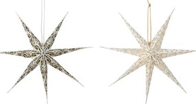 Papír karácsonyfadísz készlet 2 db-os Lecce – Bloomingville