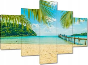 Festmények 100x70 Trópusi tájkép