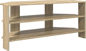 vidaXL SarokTVSzekrény Sonoma tölgy 102x40,5x45cm Faanyag