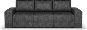 TED háromszemélyes kinyitható kanapé Antracit
