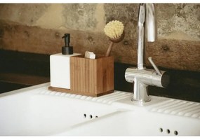 WENKO 54944100 - MERA szappanadagoló 18,5x17 cm barna