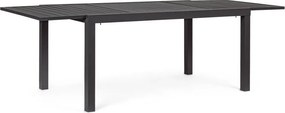Alumínium kerti étkezőasztal 90x160 cm Hilde – Bizzotto