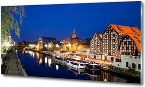 Fotó kép edzett üveg A világ műemlékei 125x50