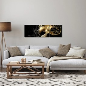 Kép - Arany maszk (órával) (90x30 cm)