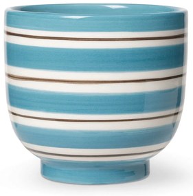 Kék-fehér kerámia virágcserép, ø 12 cm - Kähler Design