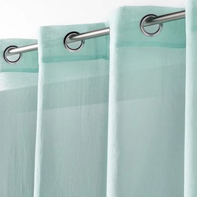 Mentazöld fényáteresztő függöny 140x280 cm Telma – douceur d'intérieur
